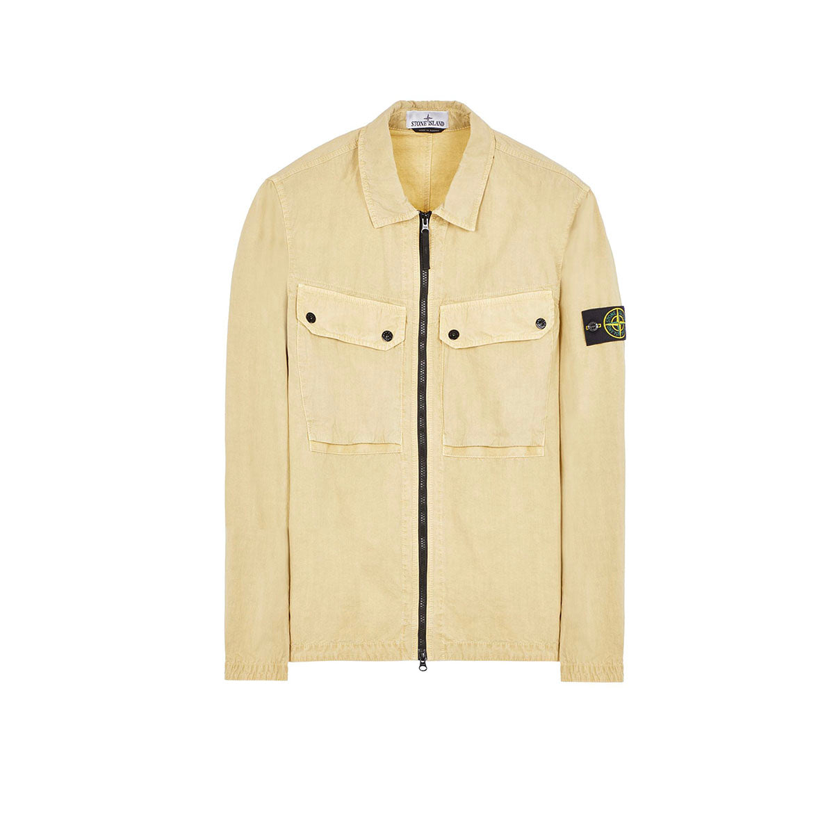 STONE ISLAND OVERSHIRT BROWN