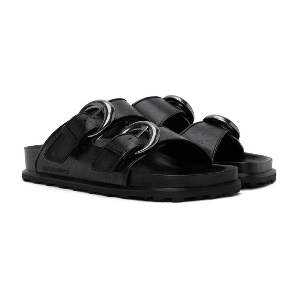 MARINE SERRE SANDAL BLACK