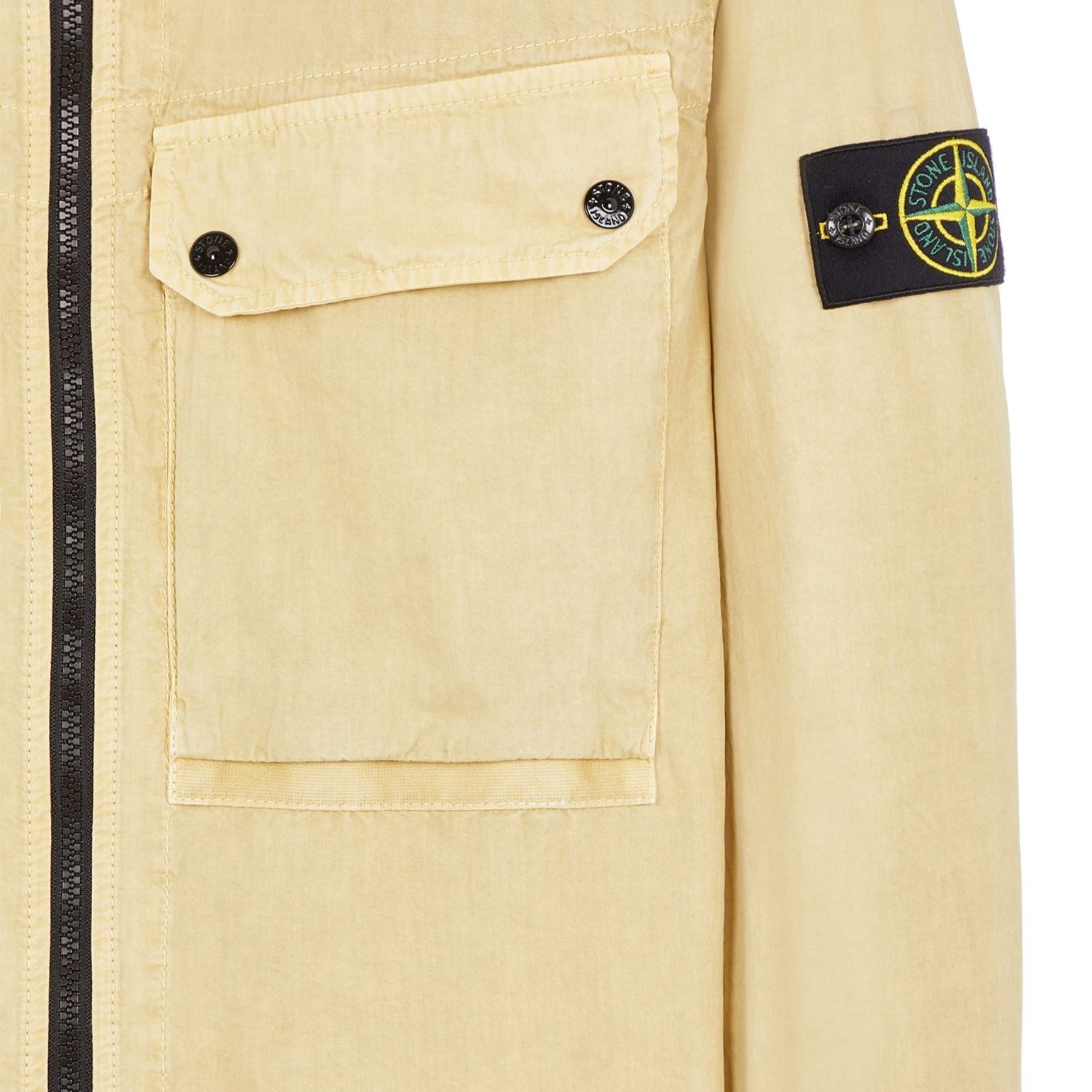 STONE ISLAND OVERSHIRT BROWN