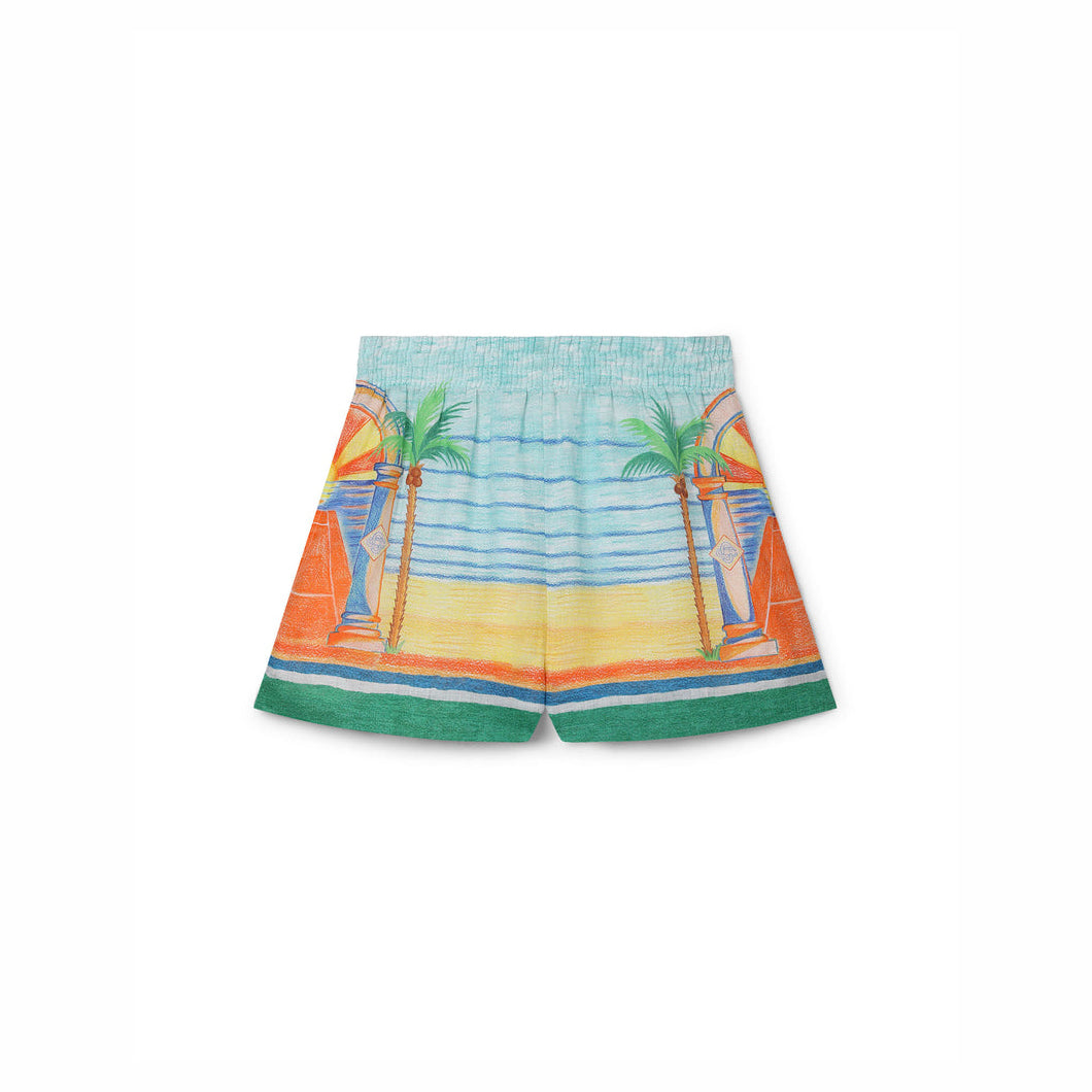 CASABLANCA SILK SHORTS