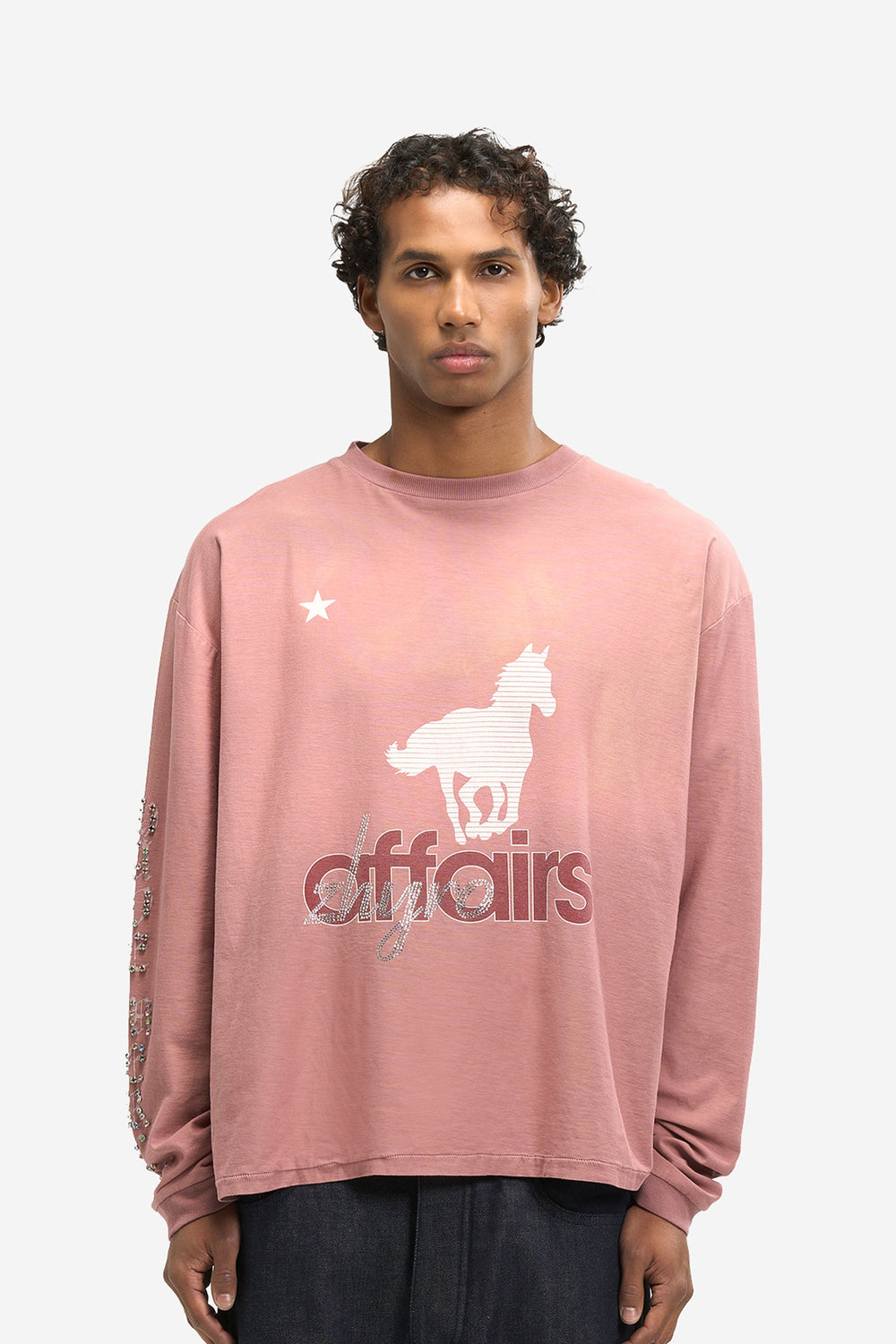 ZHYRO Horsey L/S Pink front