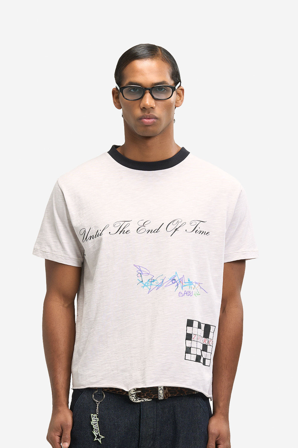 Zhyro Love Letter Tee - Creme