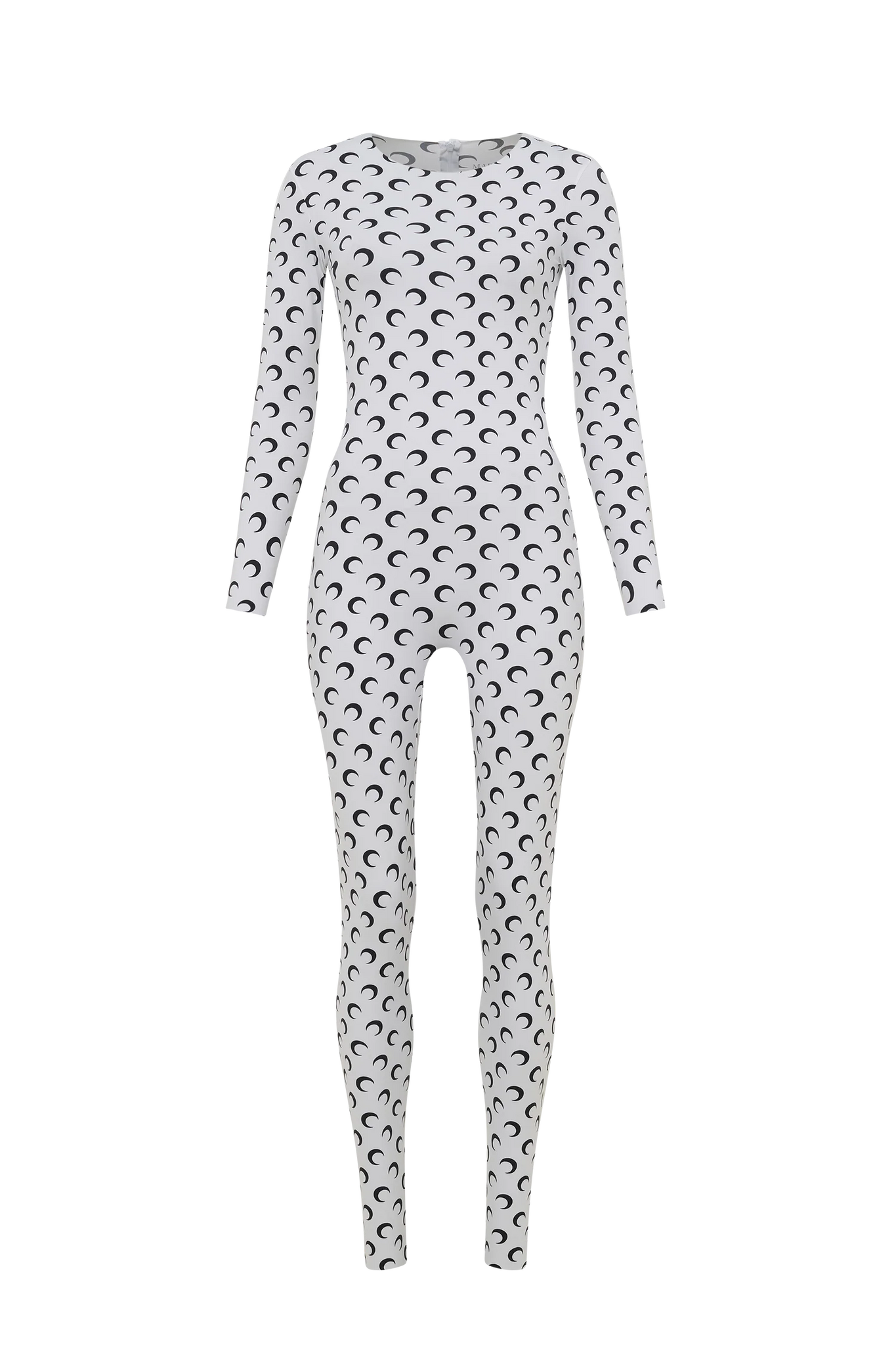 MOON PRINTED JERSEY CATSUIT