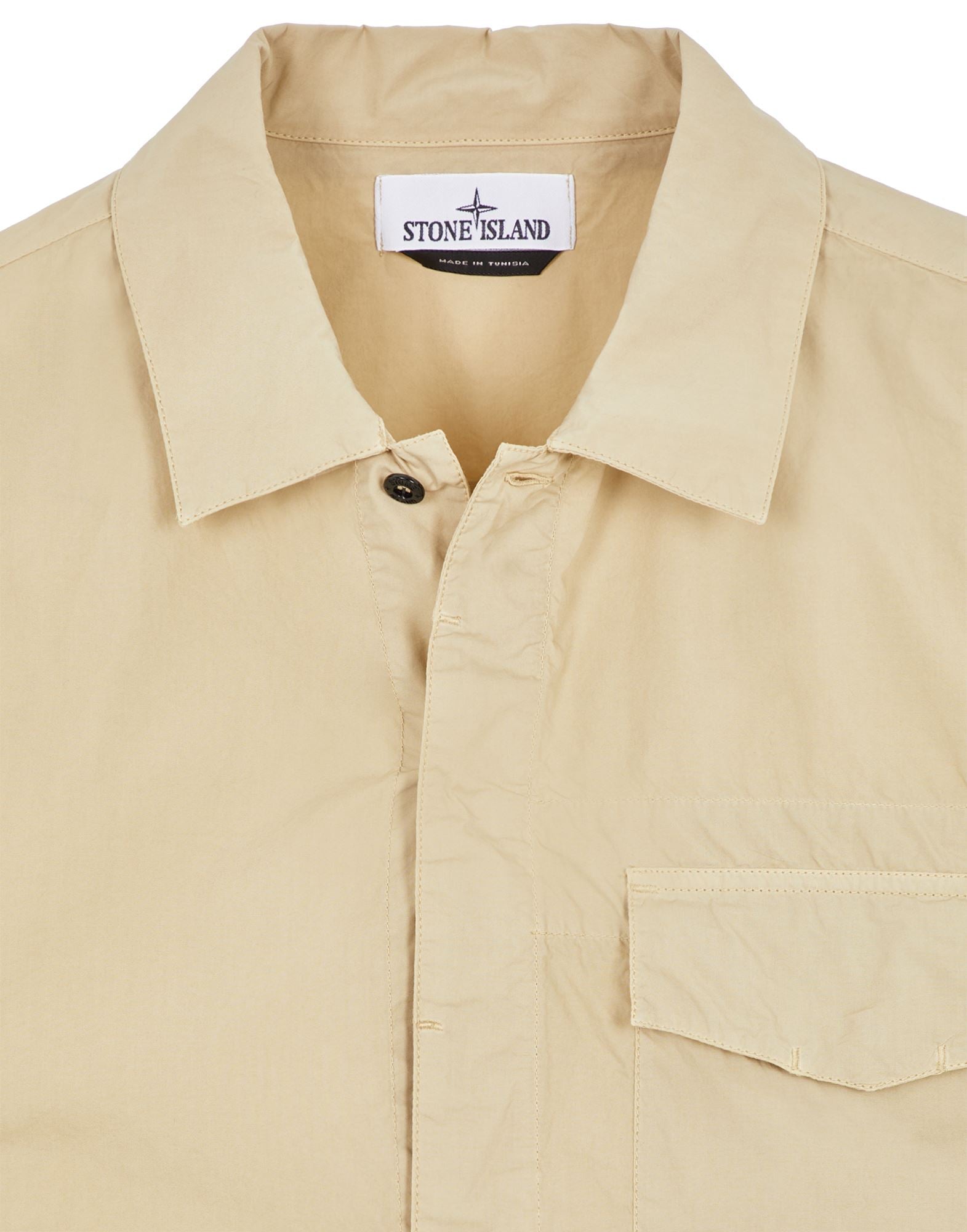 SHORTSLEE SHIRT BEIGE