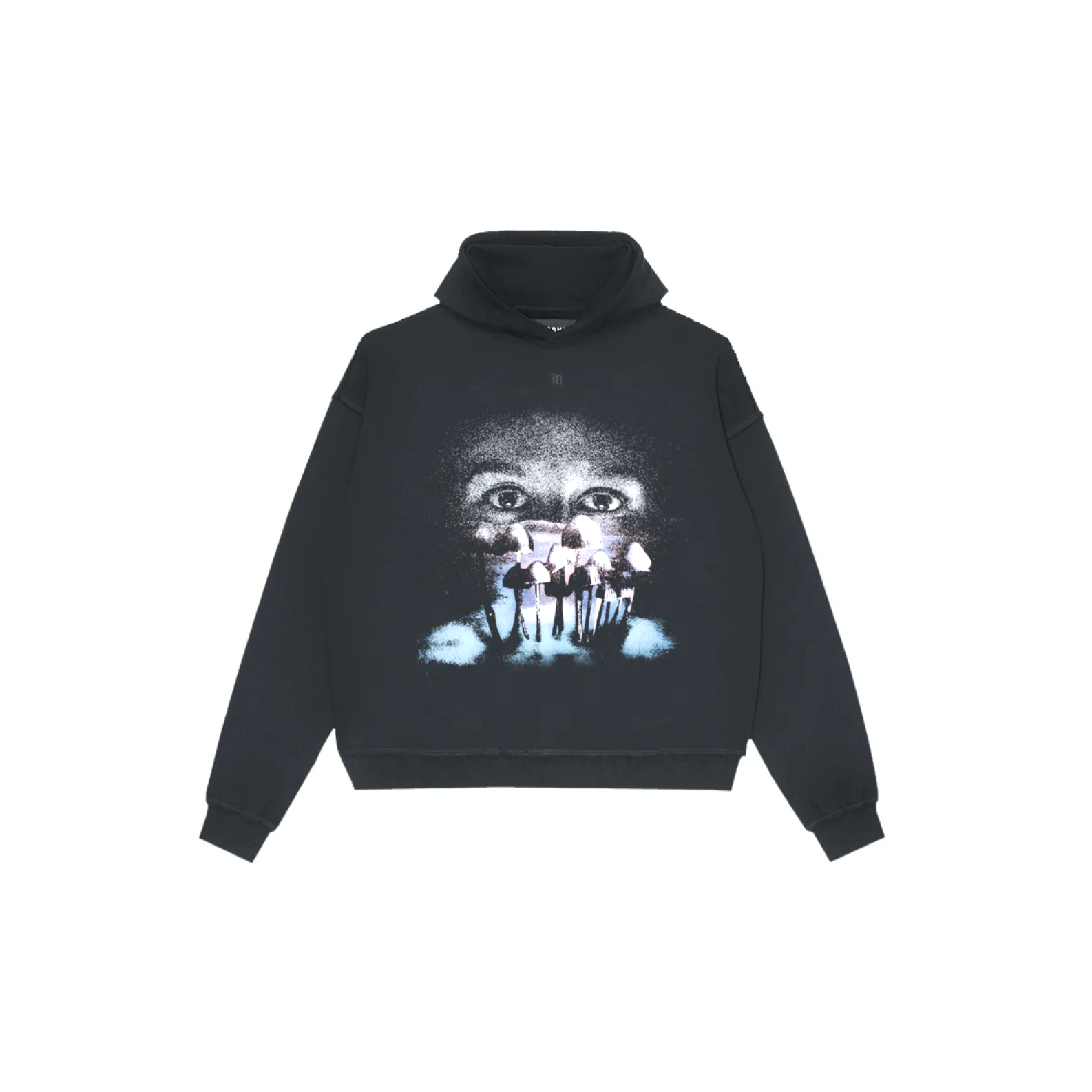 MUSH HOODIE WASHED BLACK