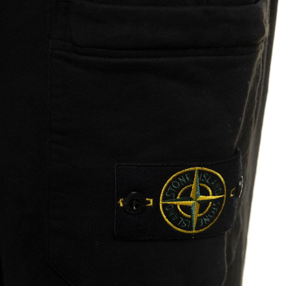 STONE ISLAND FELPA JOGGER BLACK