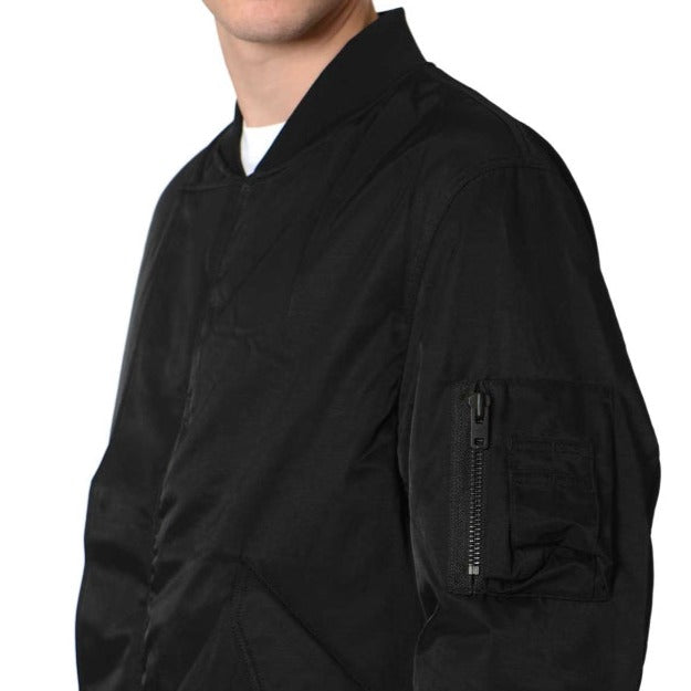 Y-3 BLACK BOMBER JACKET