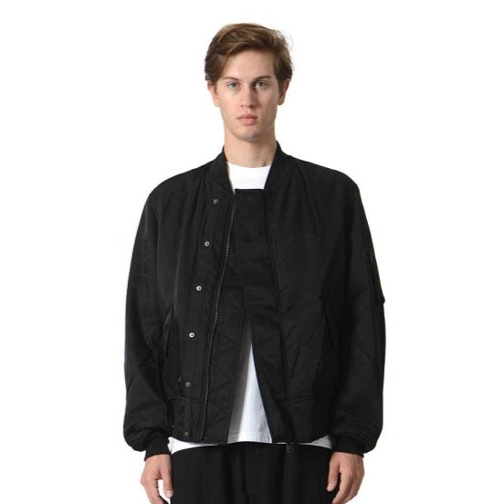 Y-3 BLACK BOMBER JACKET