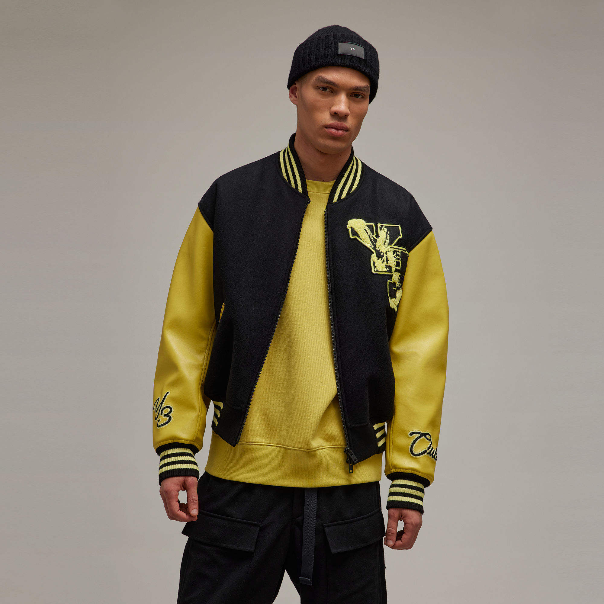 Y-3 LETTERMAN JACKET