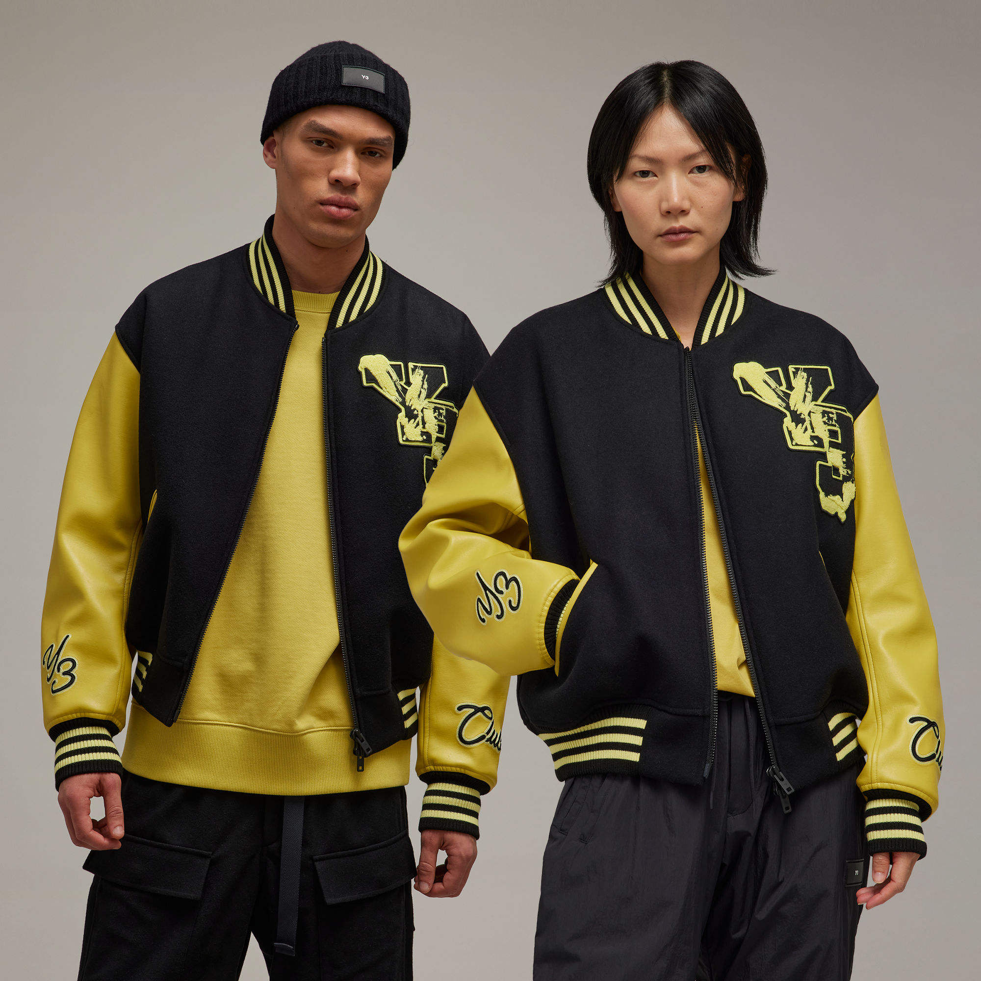 Y-3 LETTERMAN JACKET