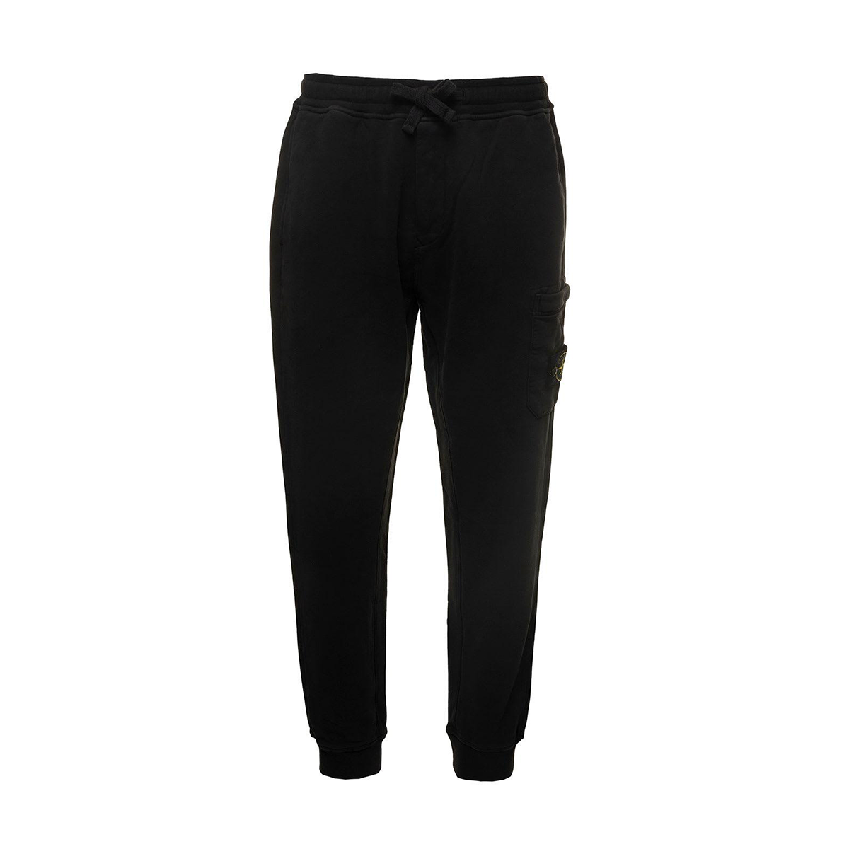 STONE ISLAND FELPA JOGGER BLACK